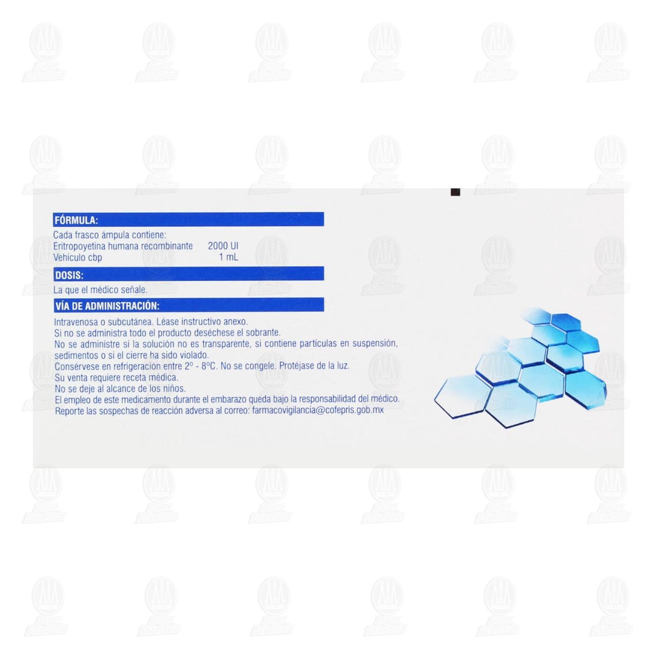 Exetin-A 2000UI/ml, 6 frascos de 1 ml c/u. image number 2