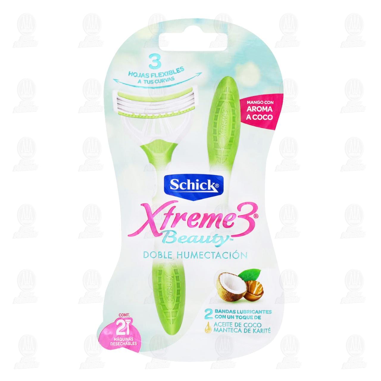 Imagen para Máquinas para Afeitar Schick Xtreme 3 Beauty Desechables, 2 pzas.