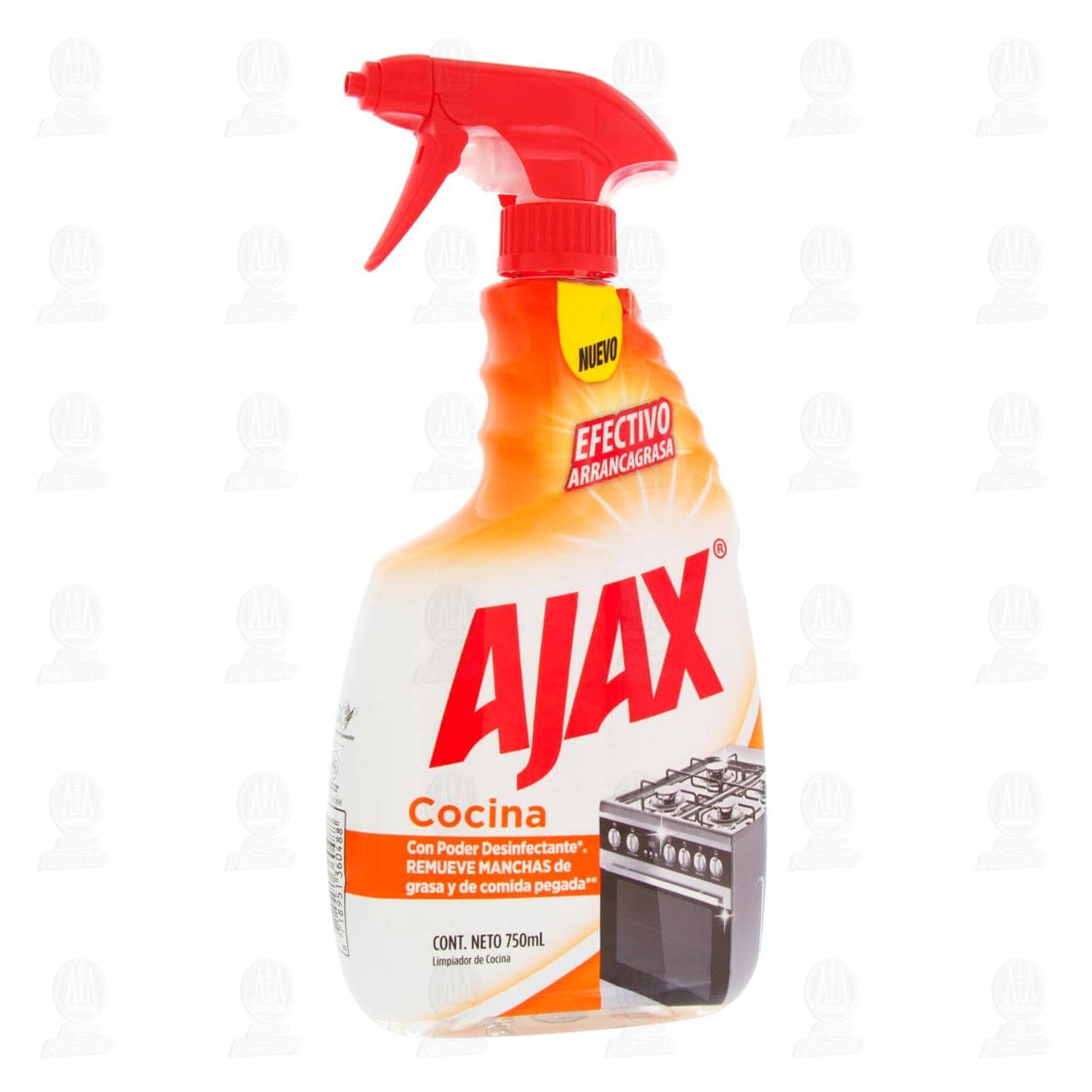Imagen para Limpiador Ajax Cocina Efectivo Arrancagrasa, 750 ml.