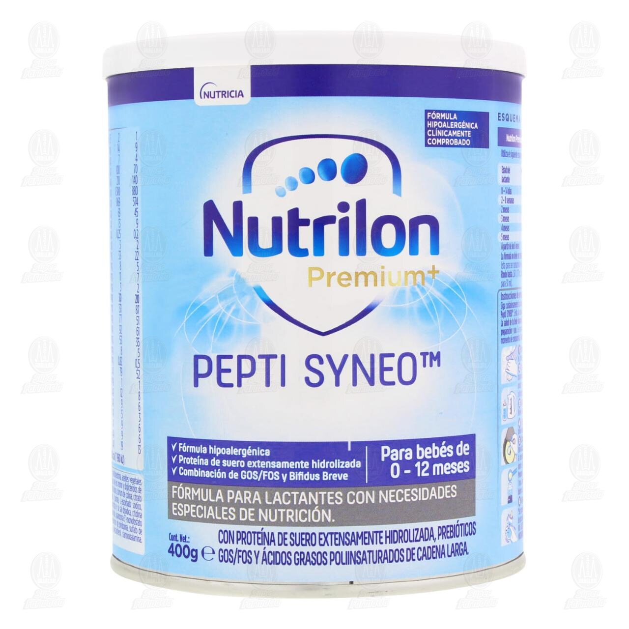 F&oacute;rmula Infantil Nutrilon Premium+ Pepti Syneo (Edad 0 a 12 Meses), 400 gr. image number 1