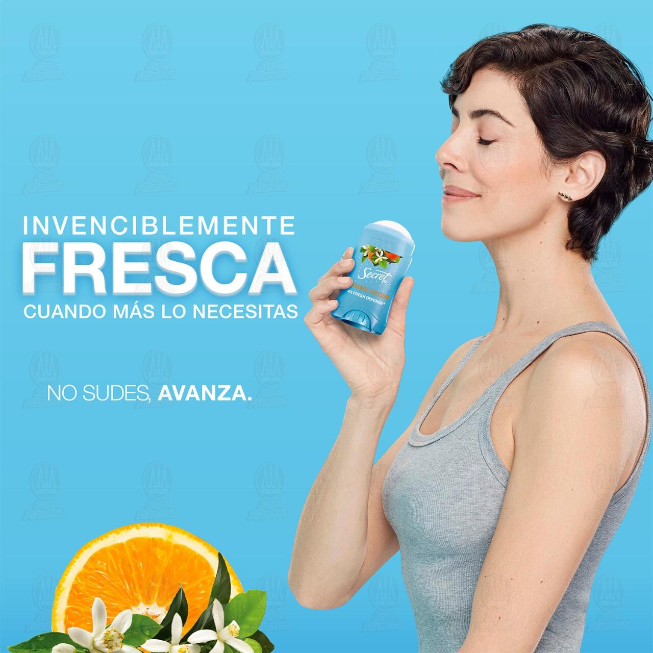 Antitranspirante Secret Orange Blossom en Barra, 45 gr. image number 3