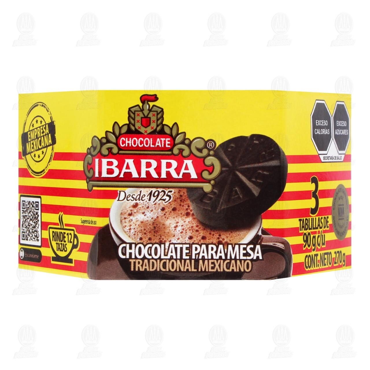 Chocolate Ibarra en Tablilla, 270 gr. image number 1