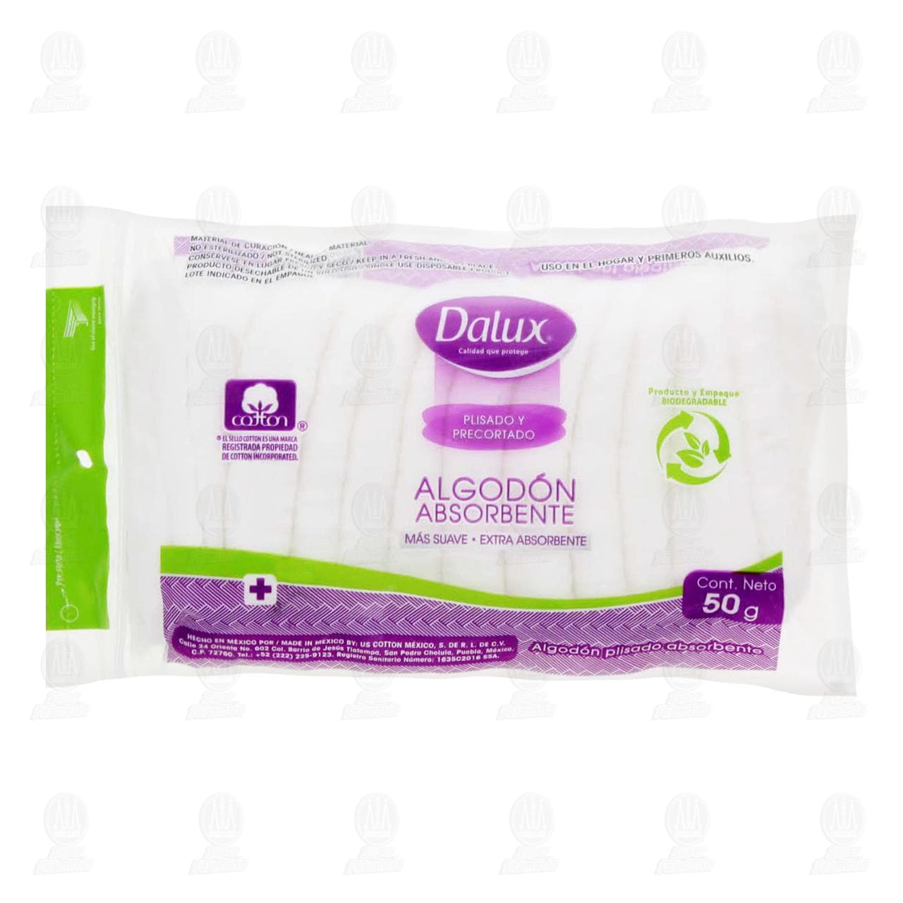 Imagen para Algodón Absorbente Plisado Y Recortado
