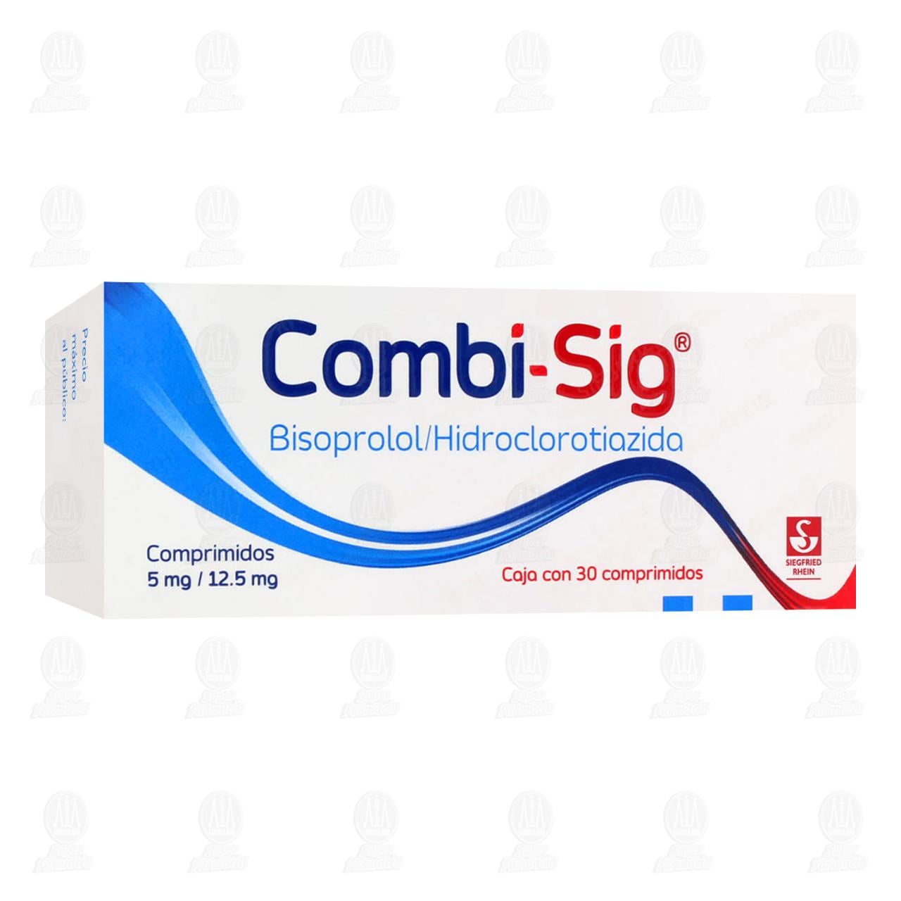Imagen para Combi-Sig 5mg/12.5mg, 30 Comprimidos.