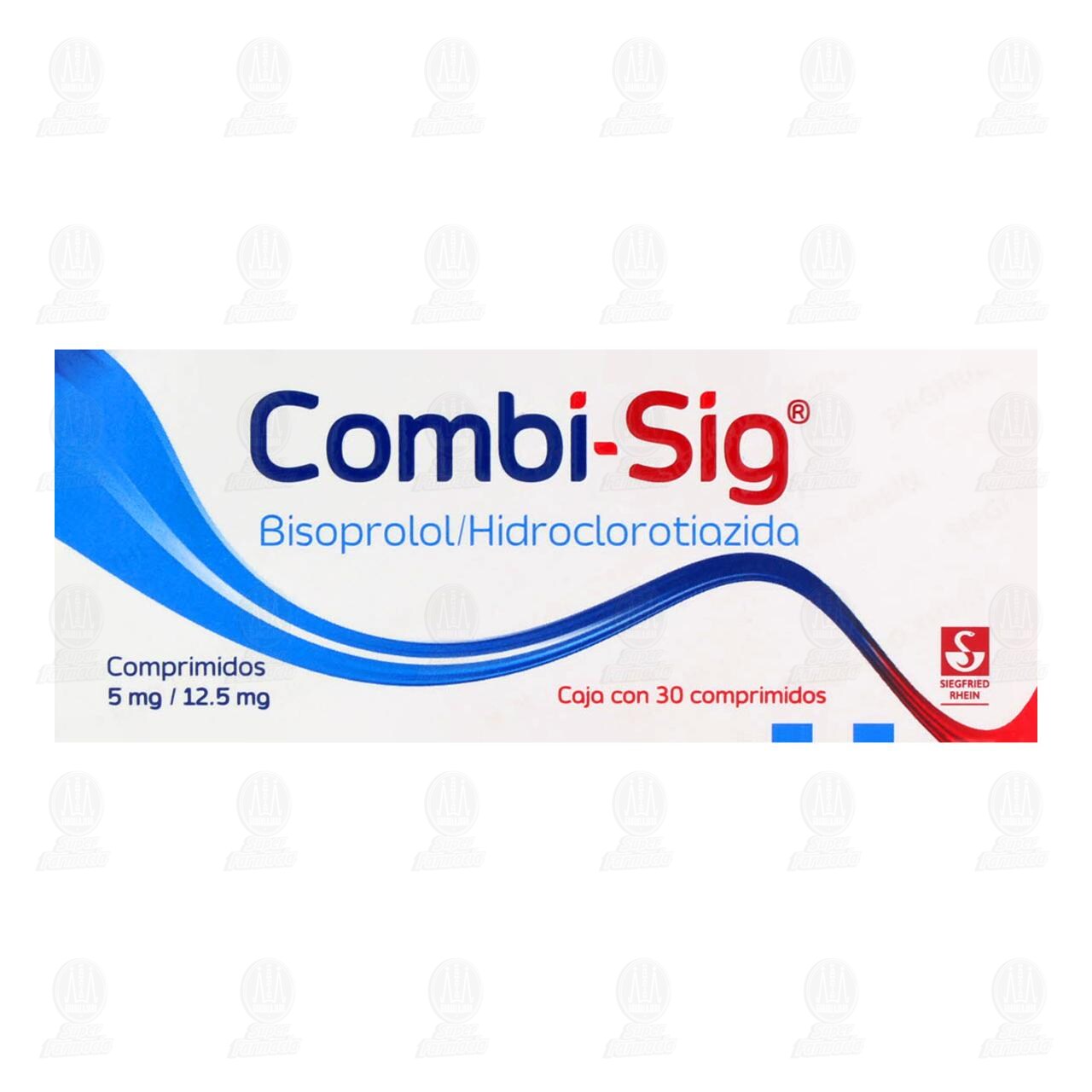 Combi-Sig 5mg/12.5mg, 30 Comprimidos. image number 1