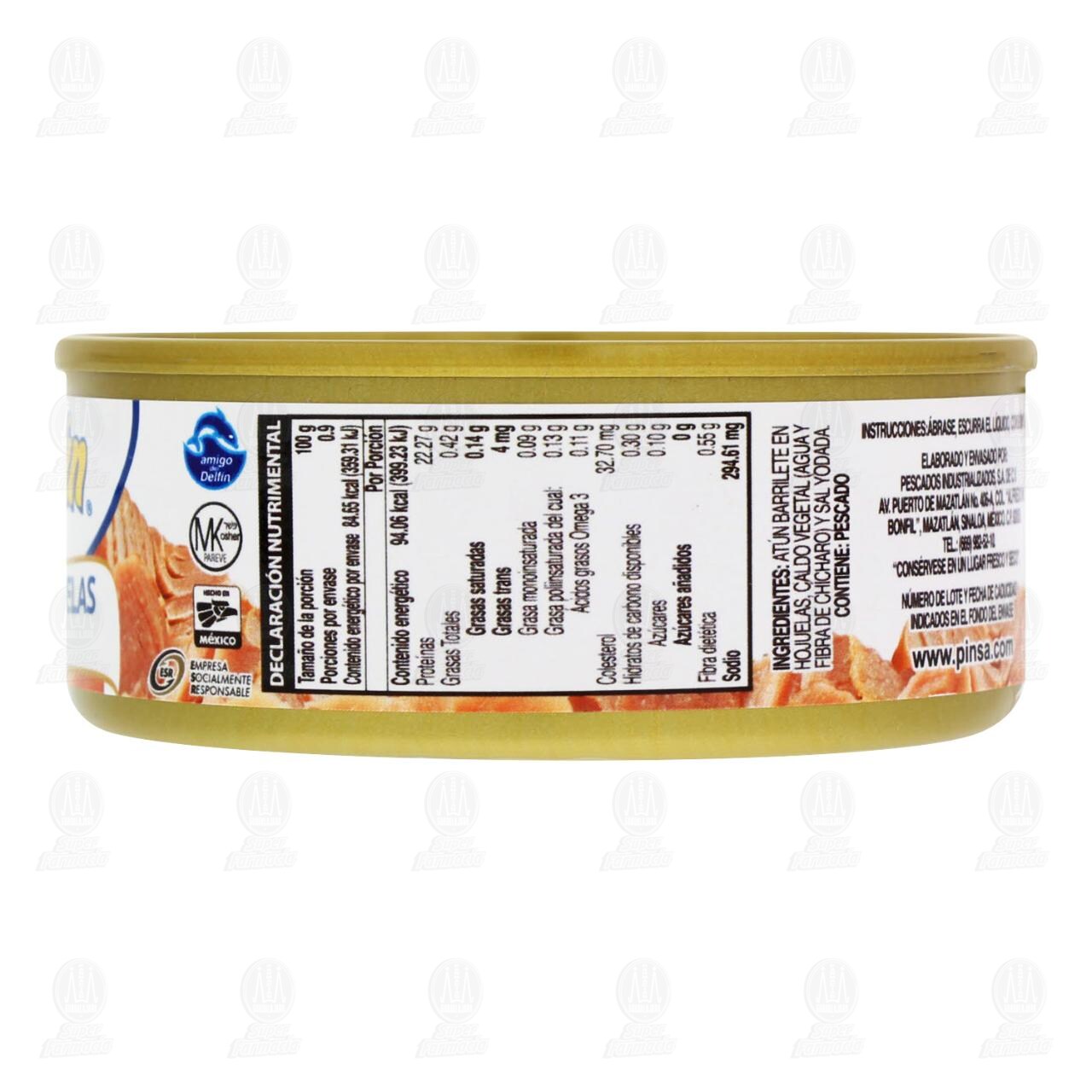 At&uacute;n Mazat&uacute;n en Hojuelas en Agua, 130 gr. image number 2