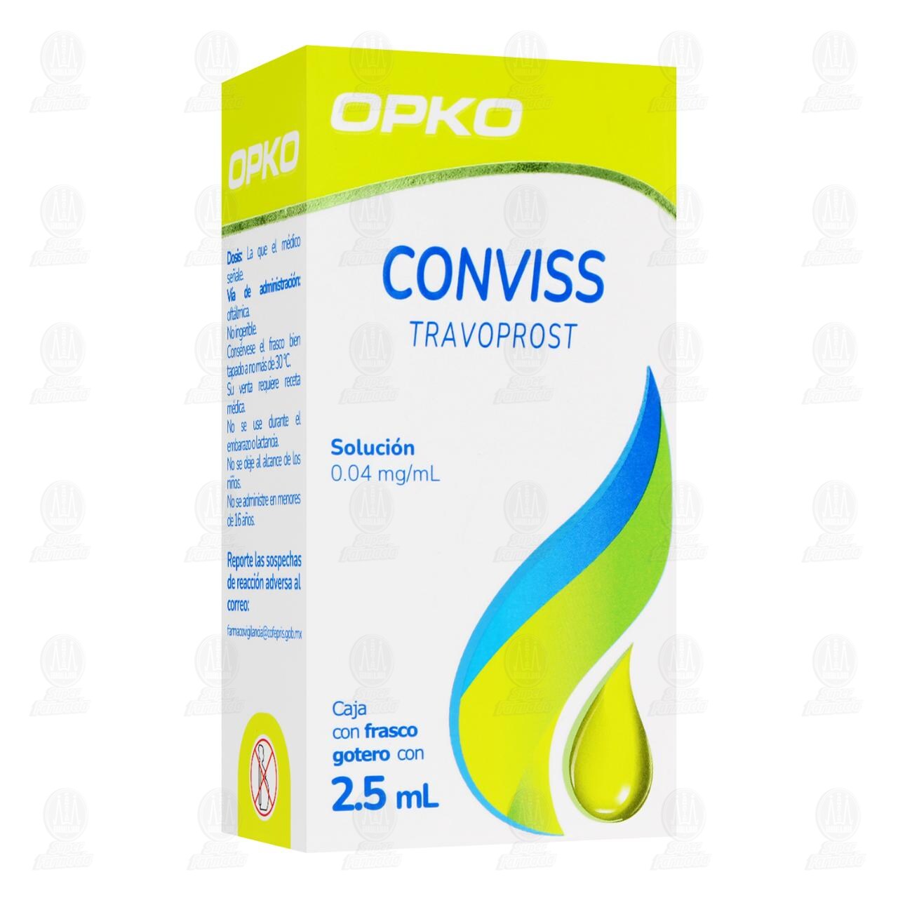 Conviss 0.04mg/ml Soluci&oacute;n Oft&aacute;lmica, 2.5 ml. image number 0