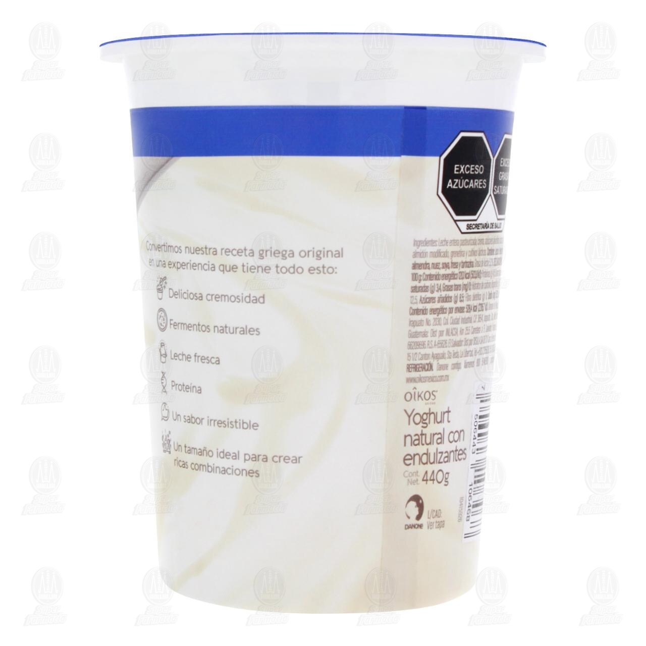 Yoghurt Oikos Natural, 440 gr. image number 2