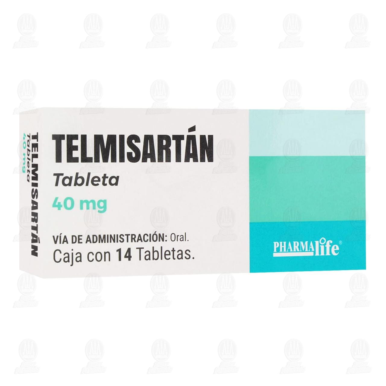 Telmisart&aacute;n 40 mg, 14 Tabletas Pharmalife. image number 0