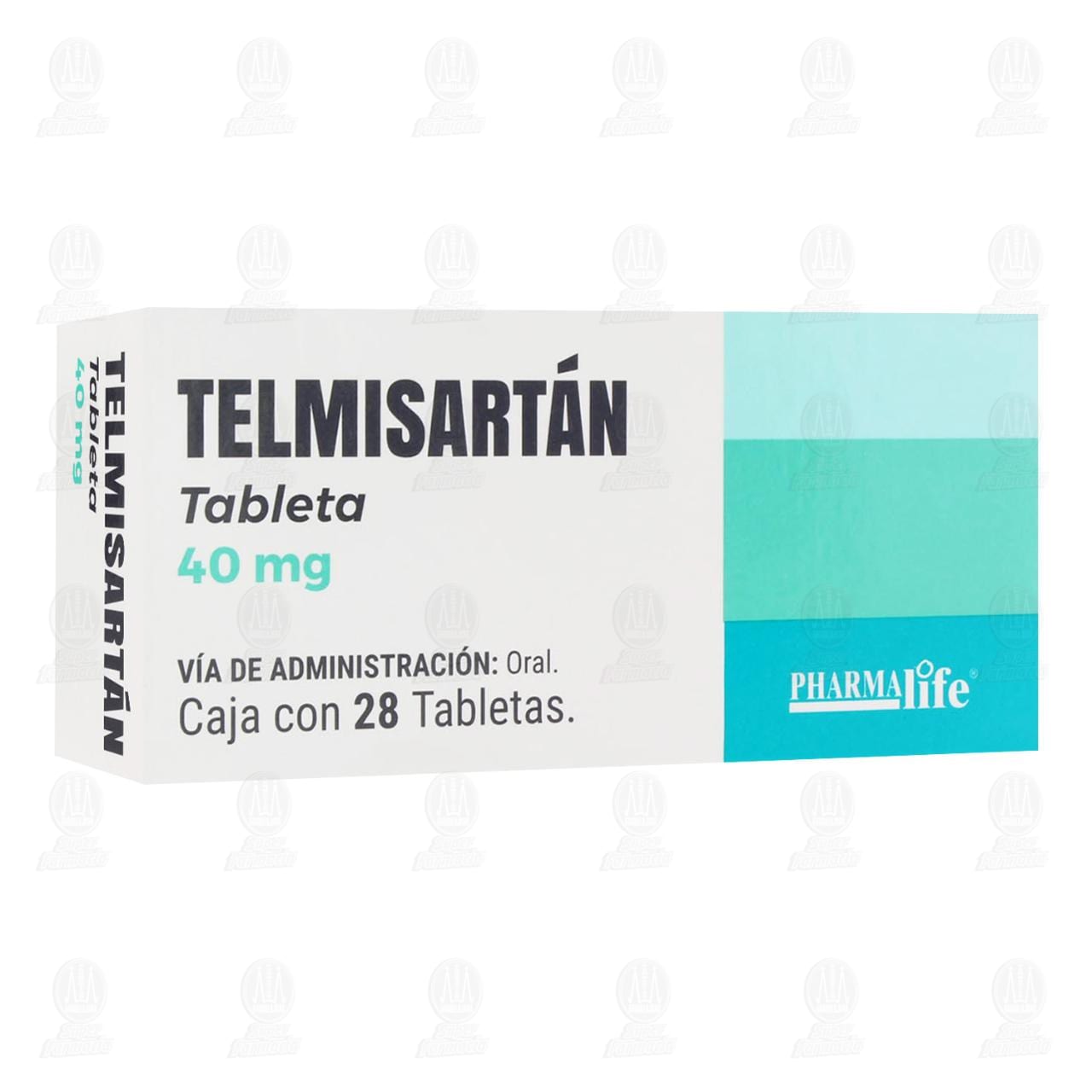 Telmisart&aacute;n 40 mg, 28 Tabletas Pharmalife. image number 0