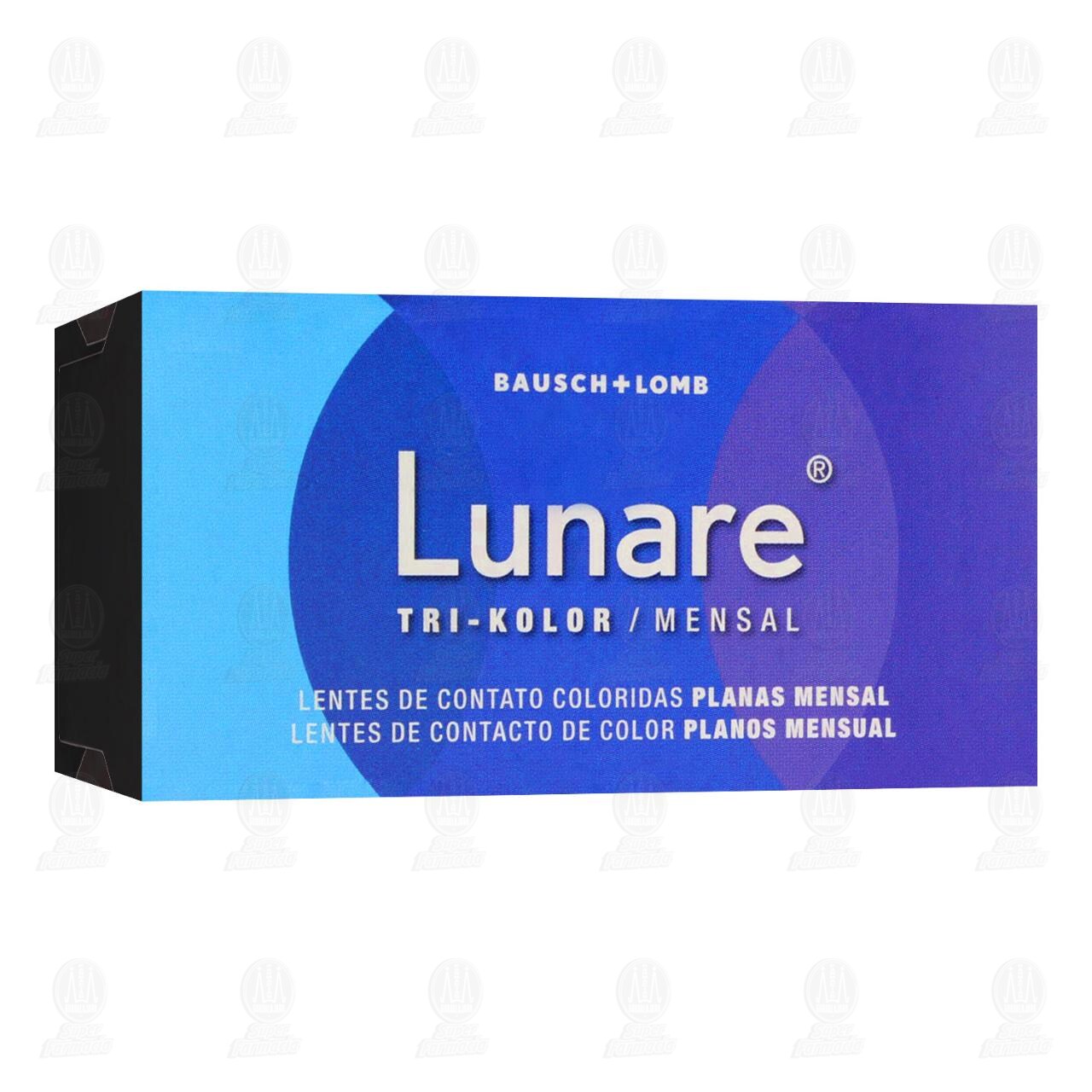 Lentes de Contacto Lunare Tri-Kolor Planos Gris Azulado, 2 pzas. image number 0