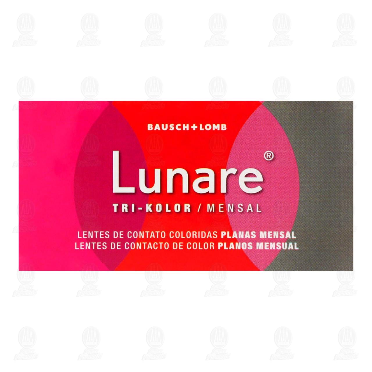 Lentes de Contacto Lunare Tri-Kolor Planos Verde, 2 pzas. image number 1
