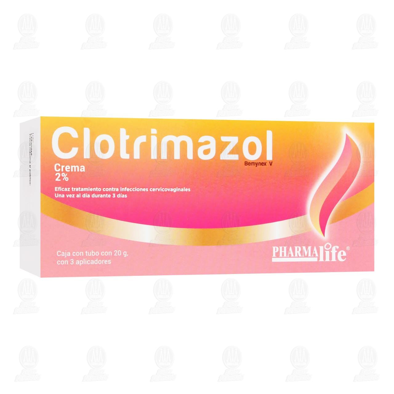 Clotrimazol V 2% Crema, 20 gr Pharmalife. image number 0