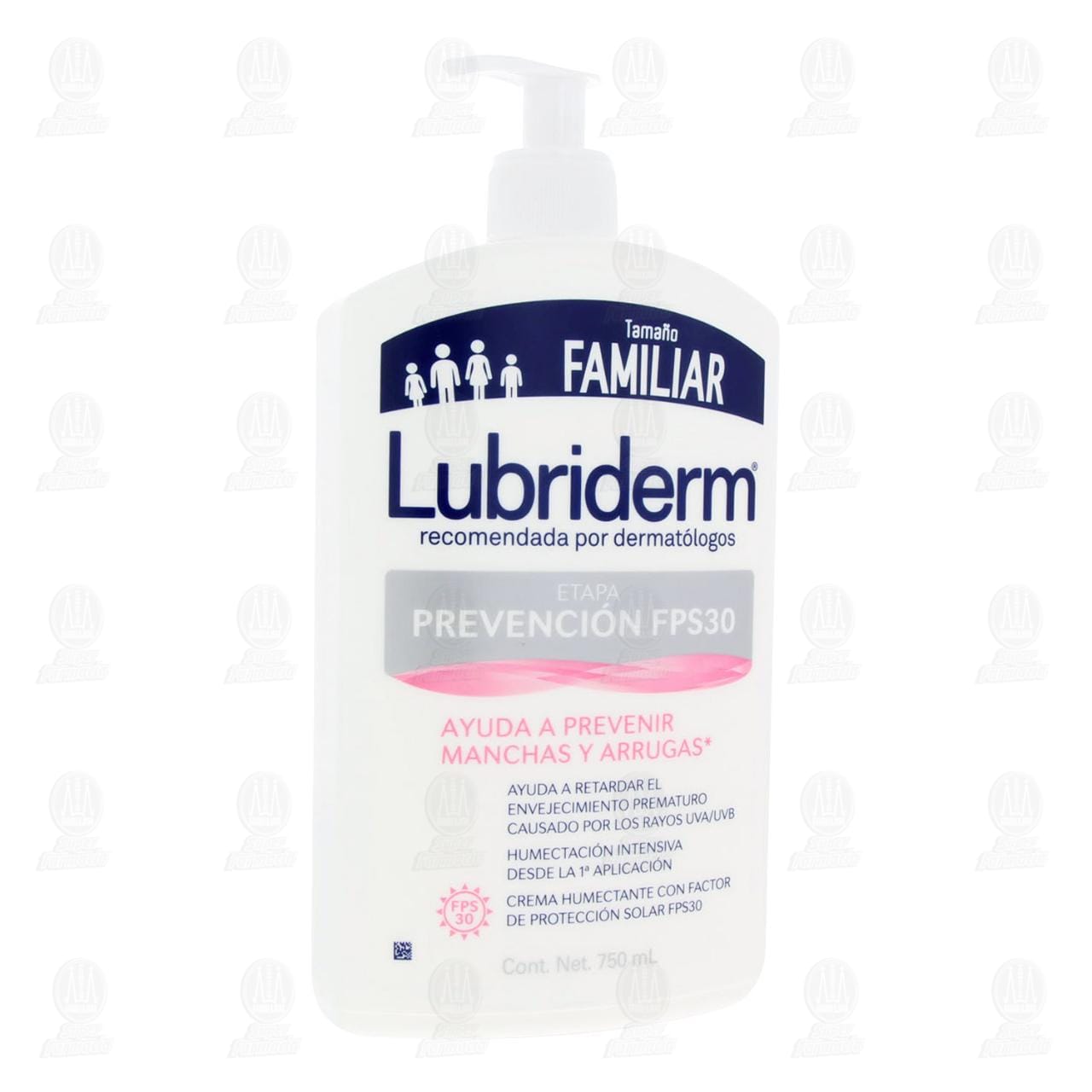 Crema Corporal Lubriderm Etapa Prevención FPS 30, 750 ml. image number 0