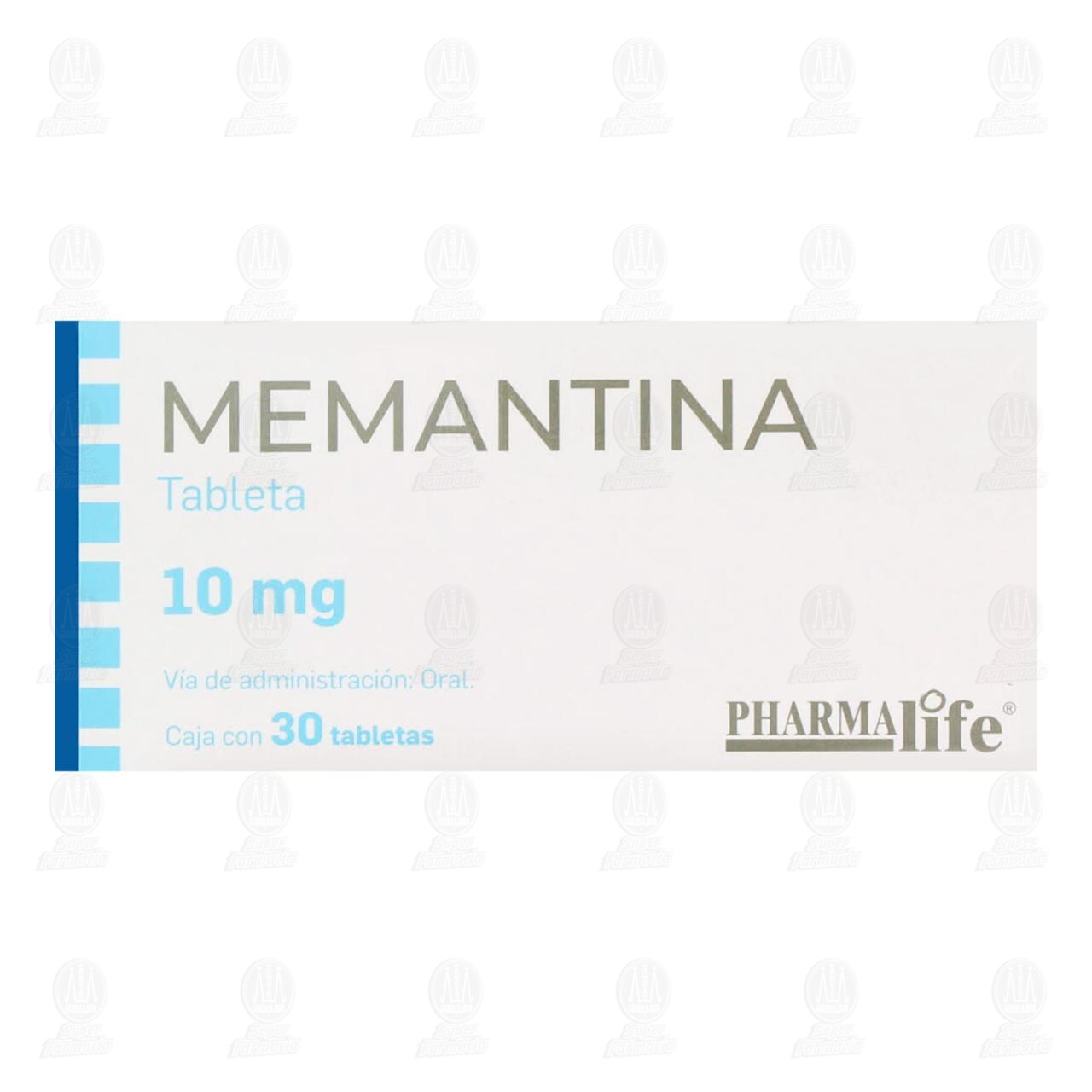 Memantina 10 mg, 30 Tabletas Pharmalife. image number 1