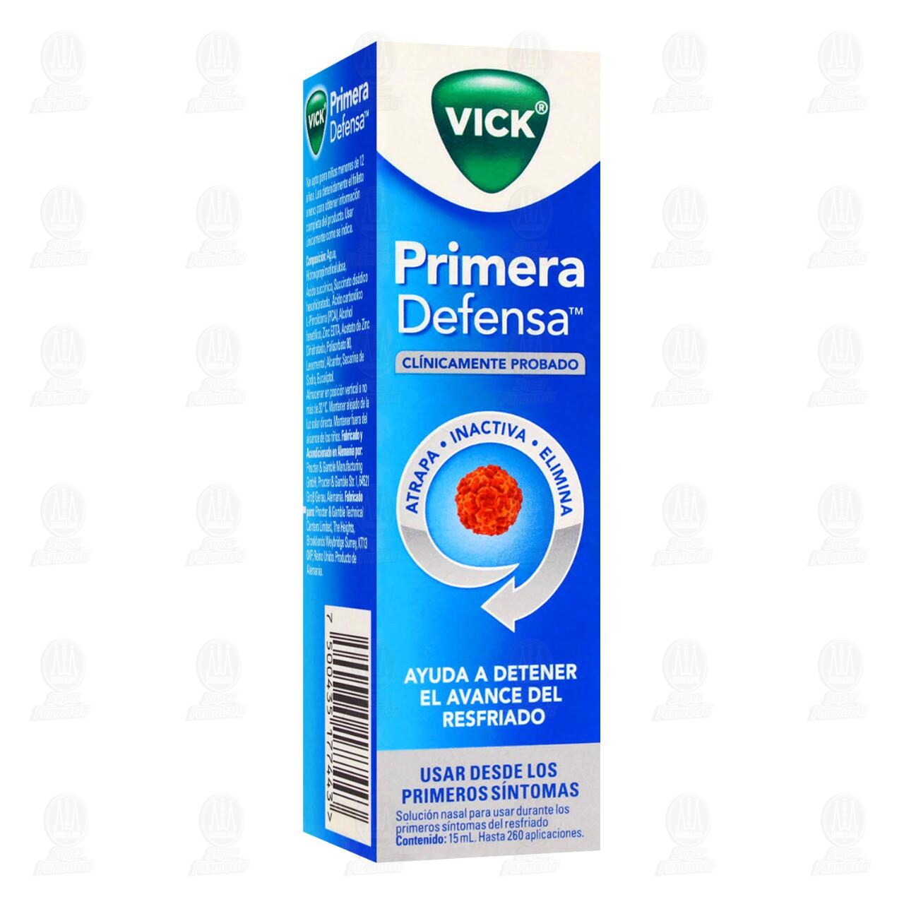 Vick Primera Defensa Soluci&oacute;n Nasal, 15 ml. image number 0