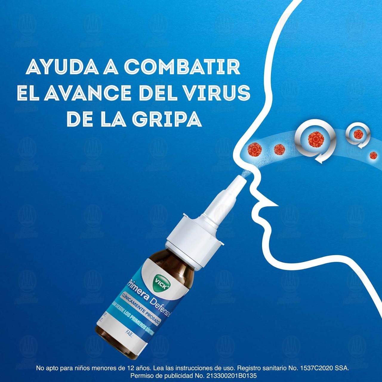 Vick Primera Defensa Soluci&oacute;n Nasal, 15 ml. image number 2