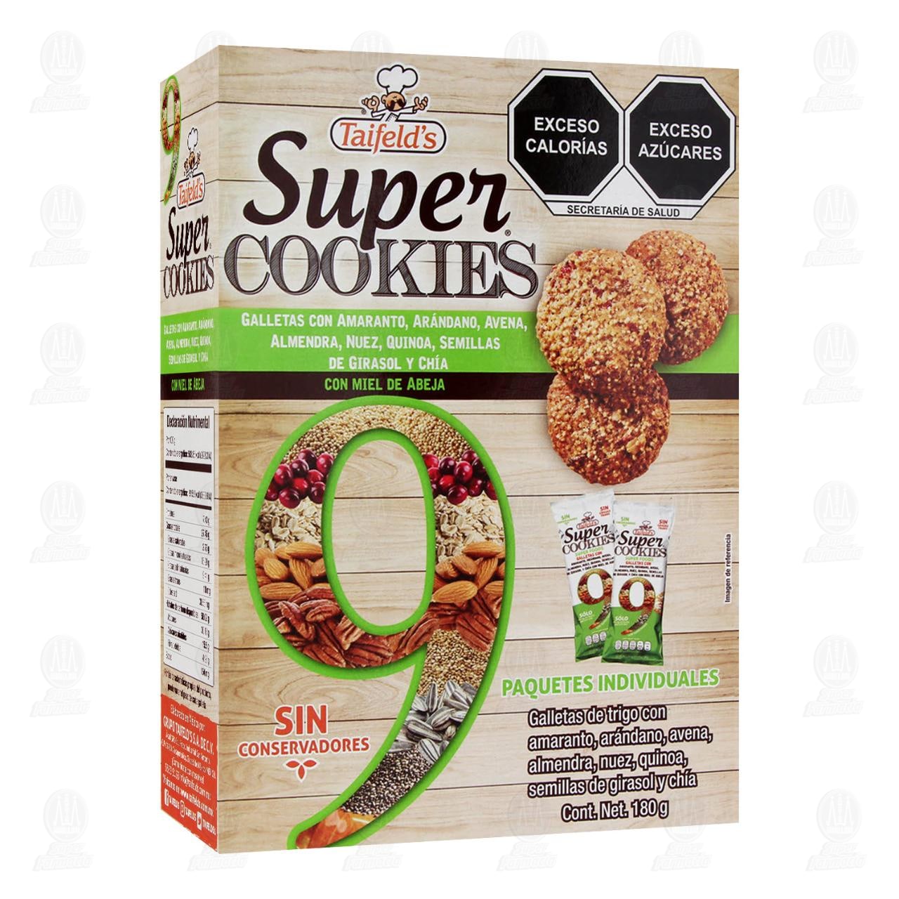 Imagen para Galletas Taifeld's Super Cookies, 180 gr.