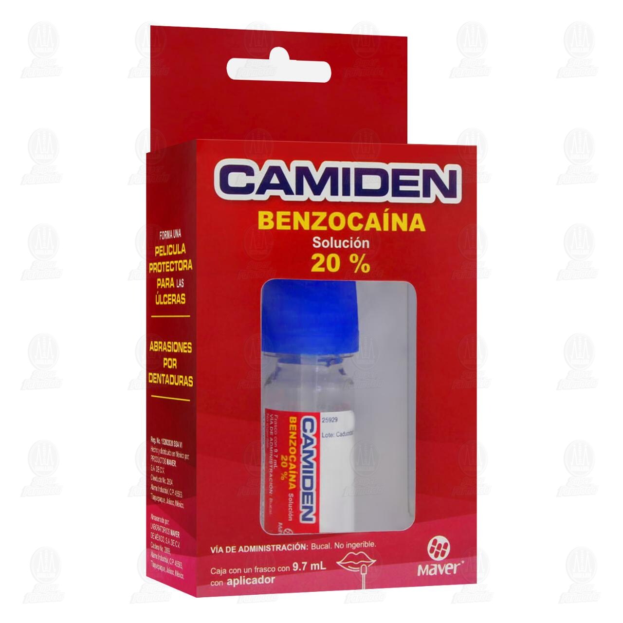 Camiden Soluci&oacute;n 20%, 9.7 ml. image number 0