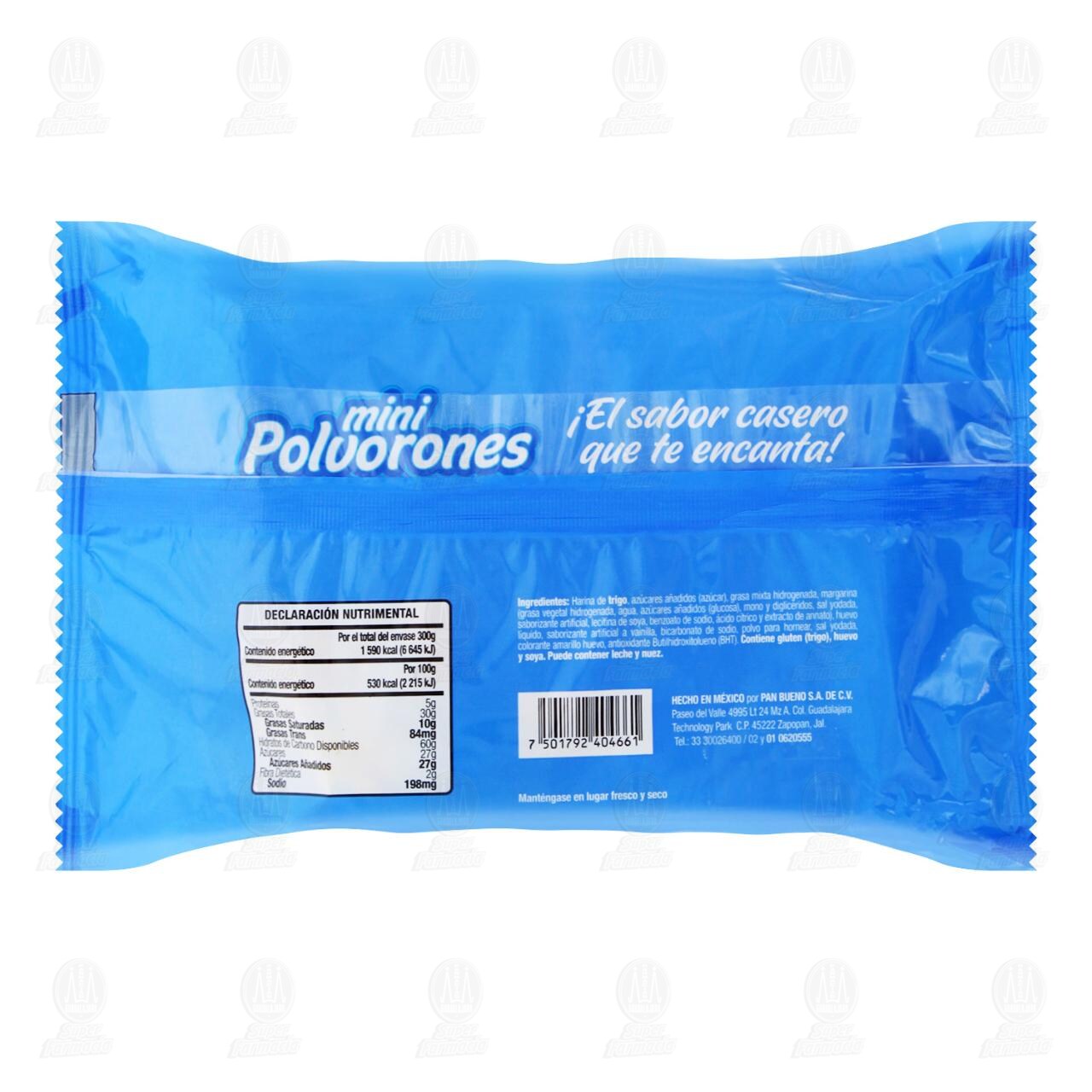 Galletas Pan Bueno Polvorones, 300 gr. image number 1