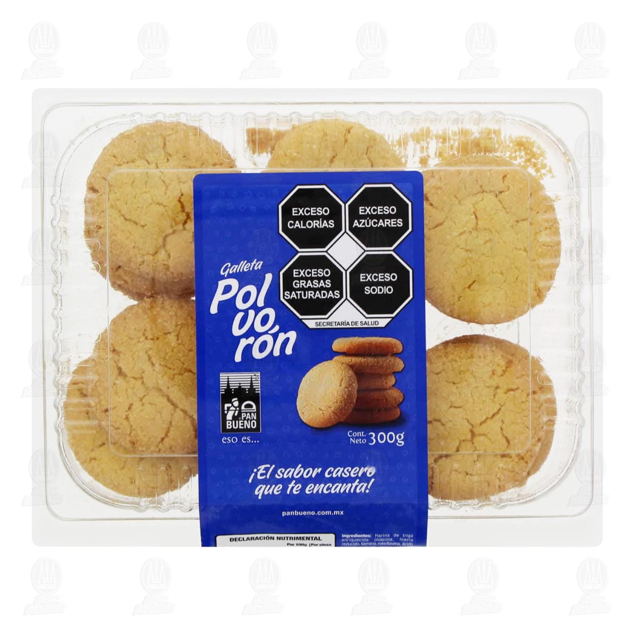 Imagen para Galletas Pan Bueno Polvorones, 300 gr.