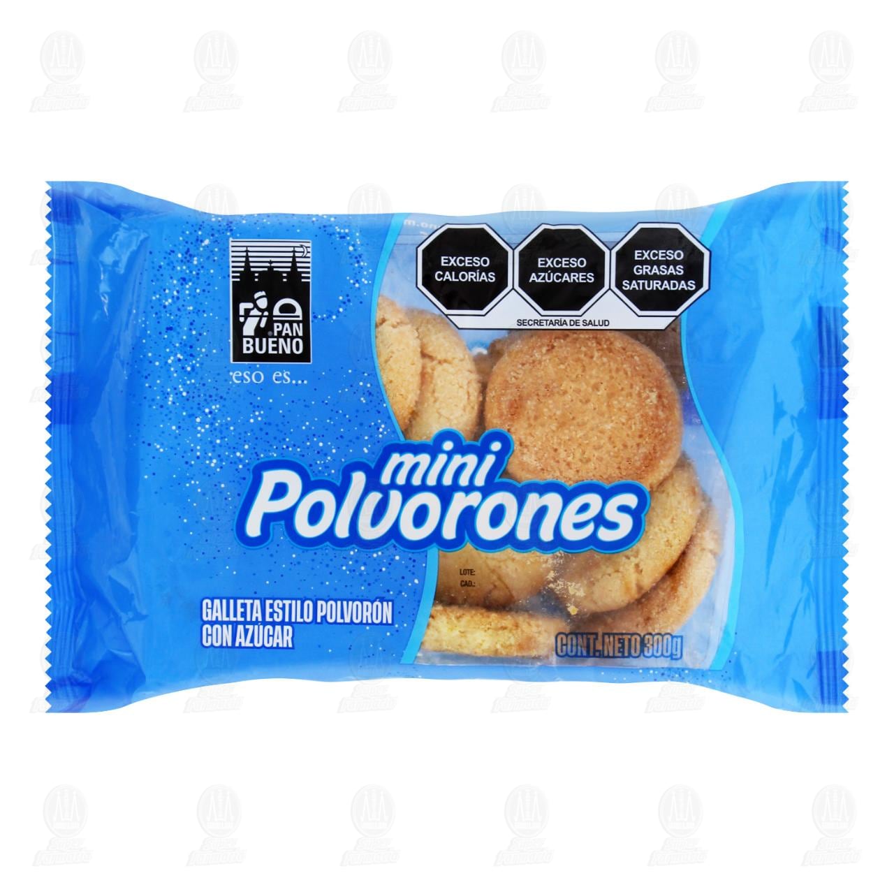 Galletas Pan Bueno Polvorones, 300 gr.
