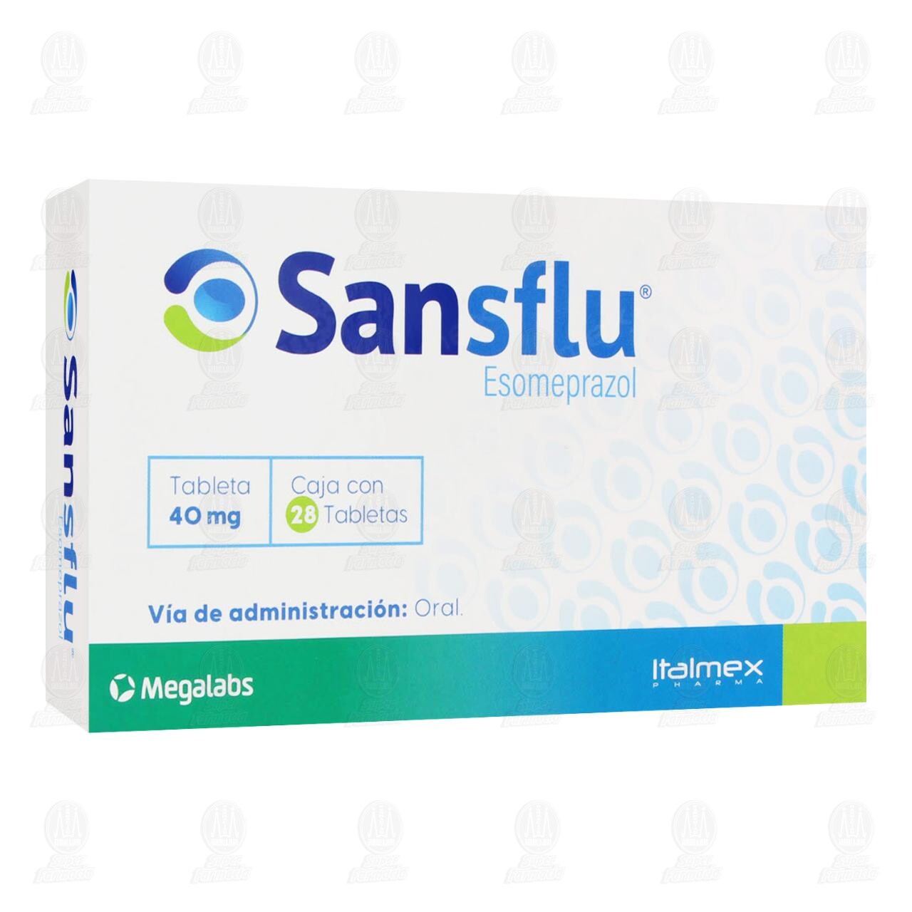 Sansflu 40 mg, 28 Tabletas. image number 0