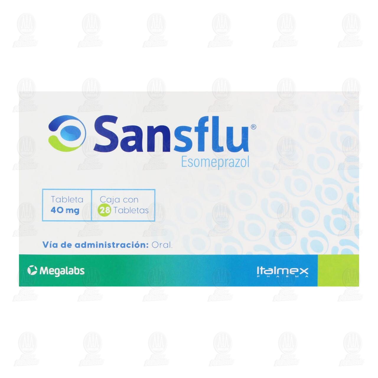 Sansflu 40 mg, 28 Tabletas. image number 1