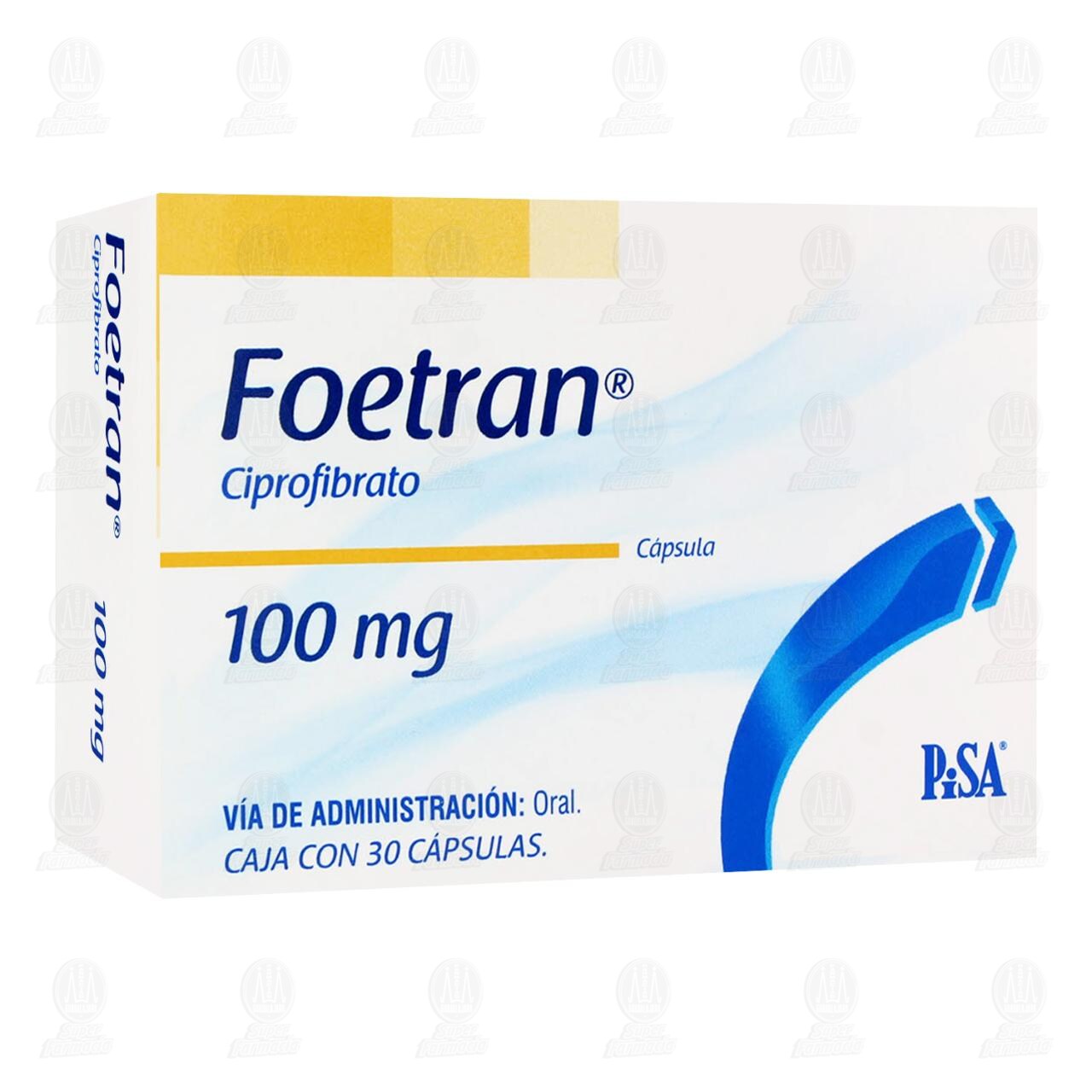 Foetran 100 mg, 30 C&aacute;psulas. image number 0