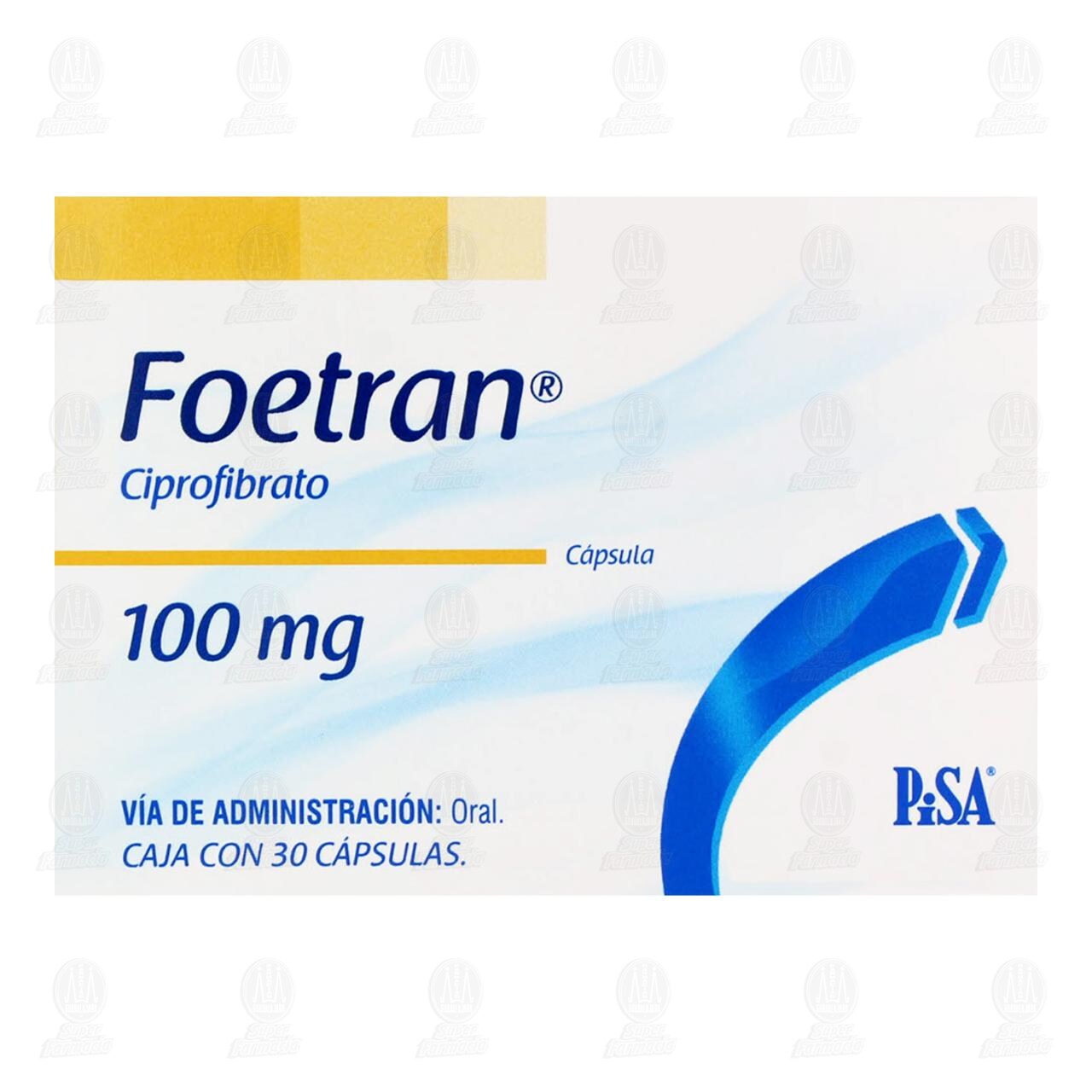 Foetran 100 mg, 30 C&aacute;psulas. image number 1