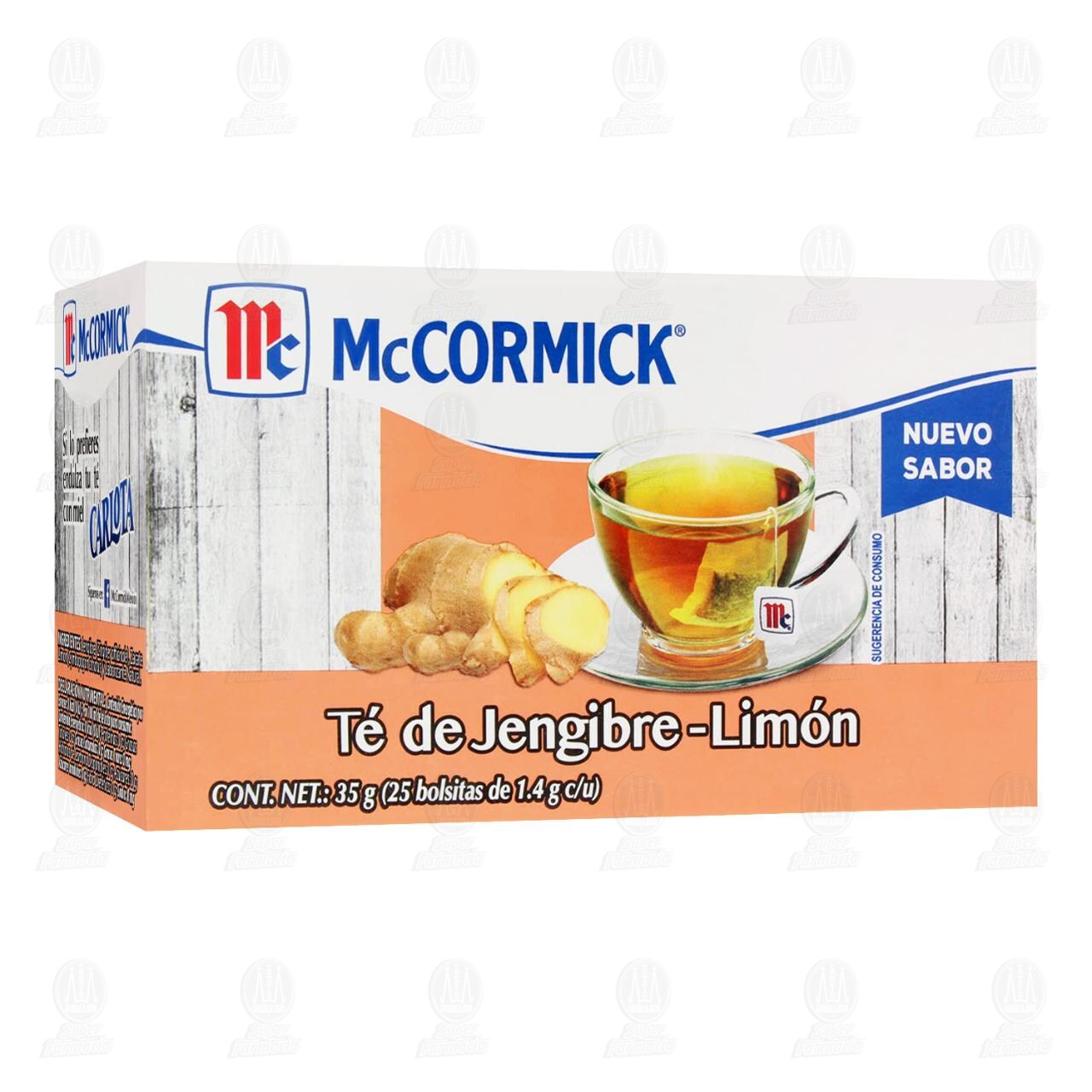 Té de Jengibre-Limón McCormick, 35 gr. image number 0