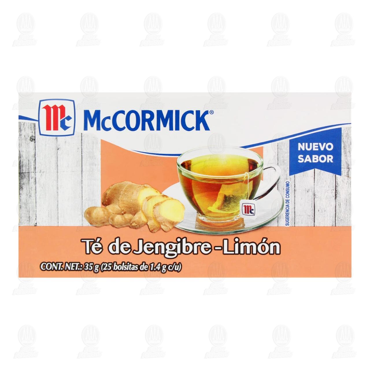 Té de Jengibre-Limón McCormick, 35 gr. image number 1
