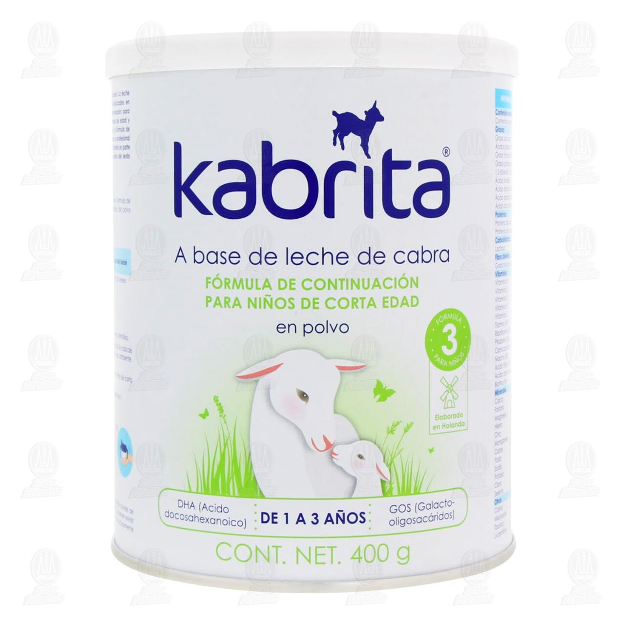 F&oacute;rmula Infantil Kabrita 3 (Edad 1 a 3 A&ntilde;os), 400 gr. image number 1