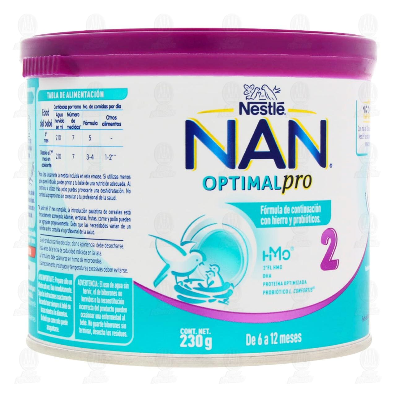 Fórmula Infantil NAN 1 Supreme Pro, 2 pzas. 800 gr + 400 gr.