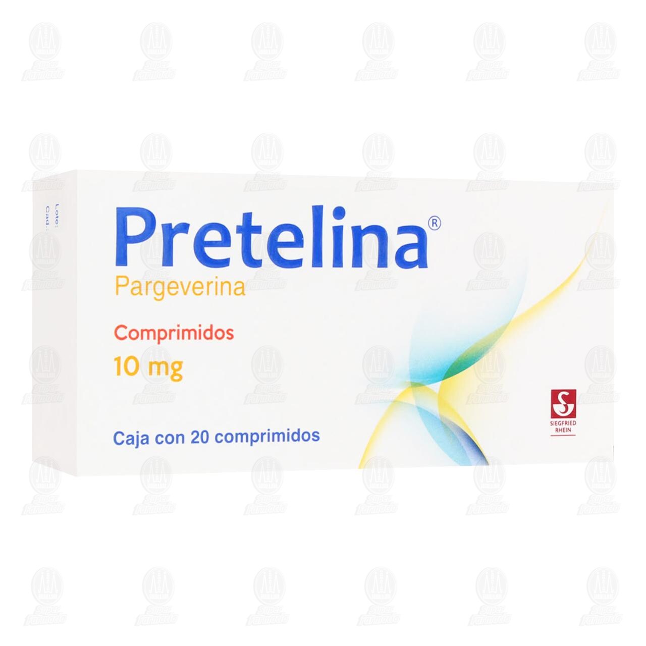 Pretelina 10 mg, 20 Comprimidos. image number 0