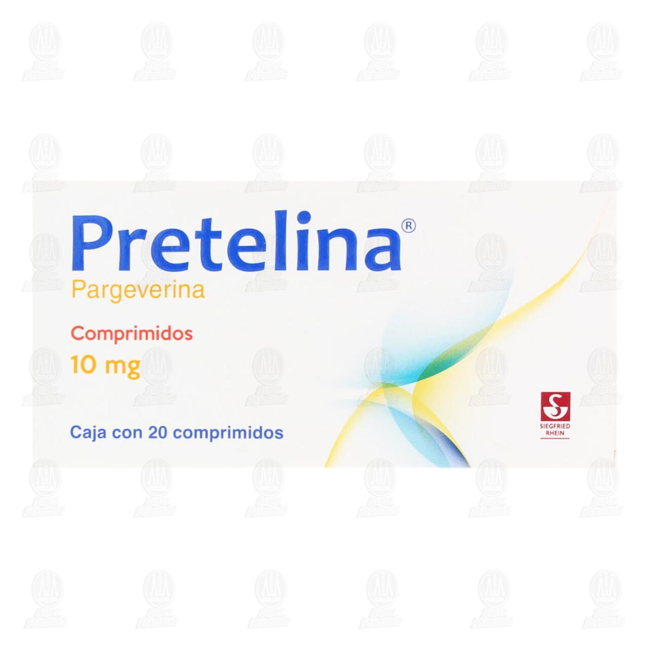 Pretelina 10 mg, 20 Comprimidos. image number 1