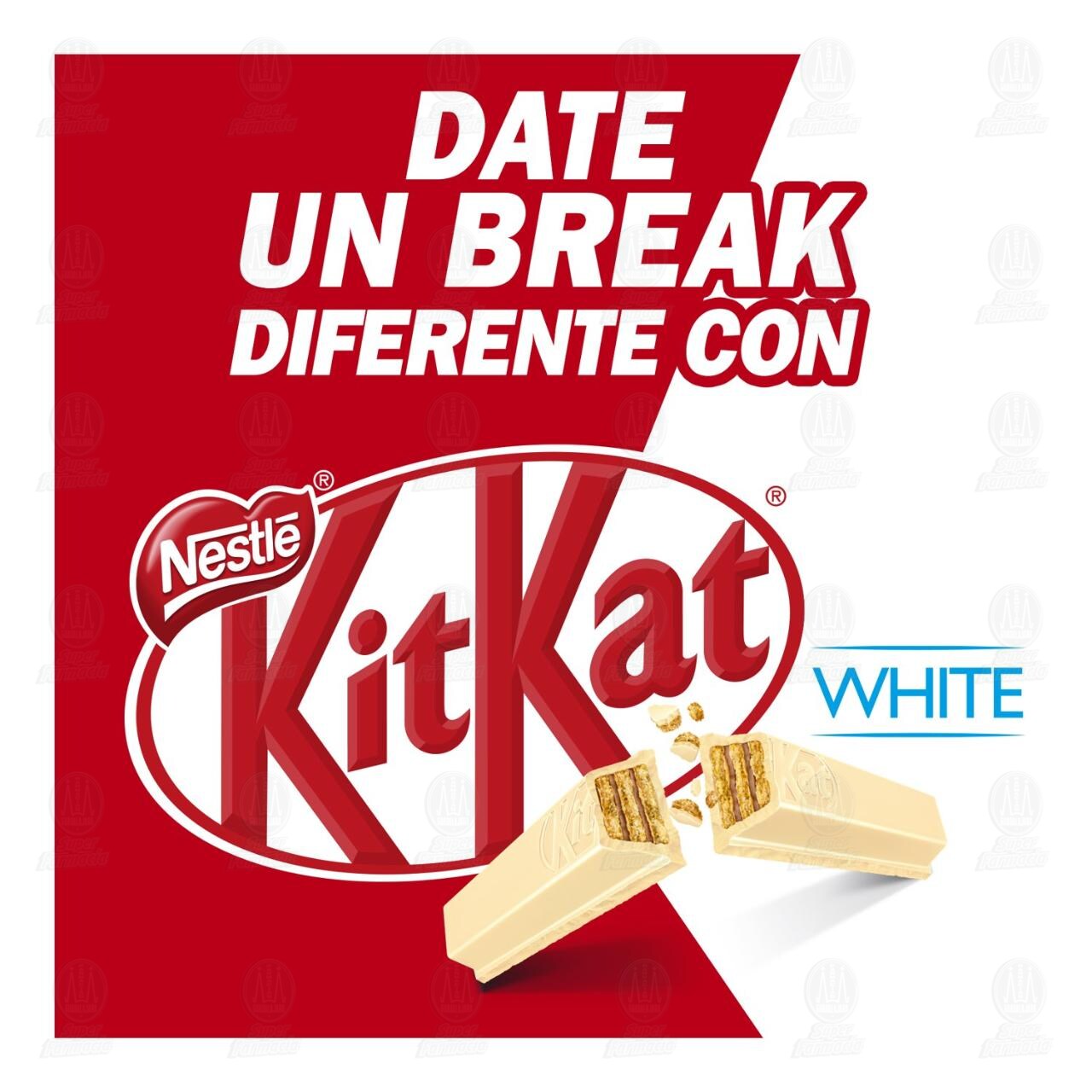 Chocolate Kit Kat White, 41.5 gr. image number 3