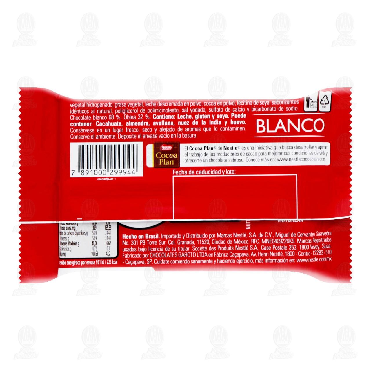 Chocolate Kit Kat White, 41.5 gr. image number 1