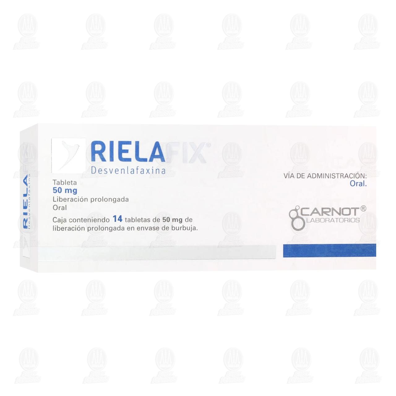 Rielafix 50 mg, 14 Tabletas. image number 0