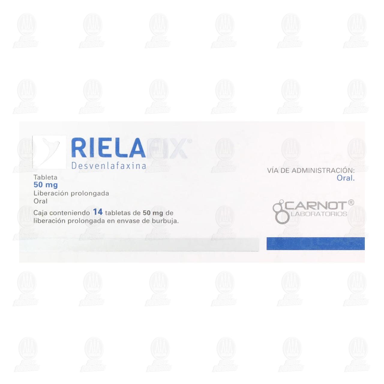 Rielafix 50 mg, 14 Tabletas. image number 1