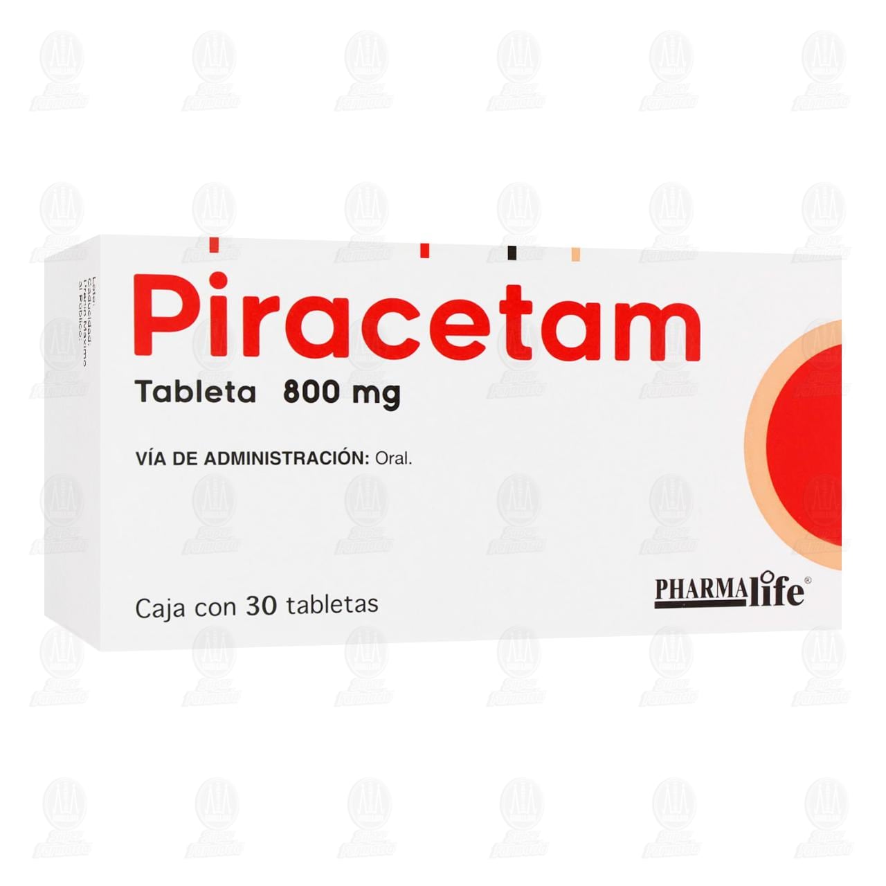 Piracetam 800 mg, 30 Tabletas Pharmalife.