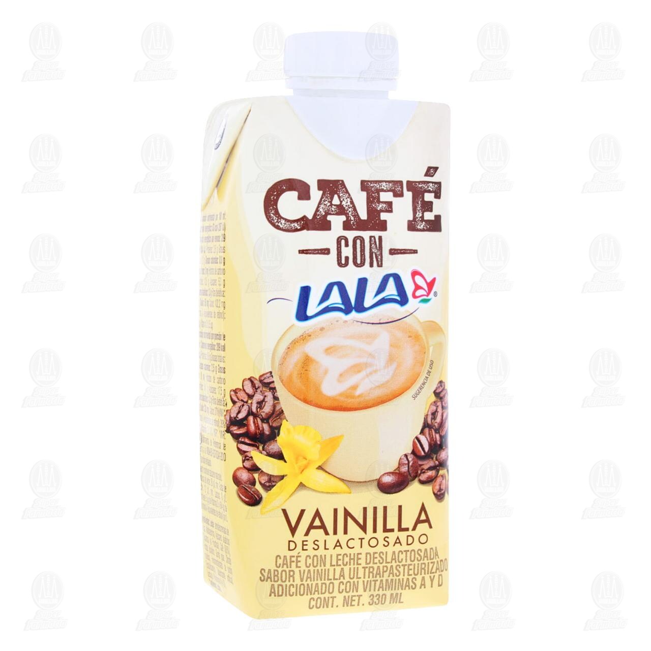 Café con Leche Lala Sabor Vainilla Deslactosado, 330 ml. image number 0