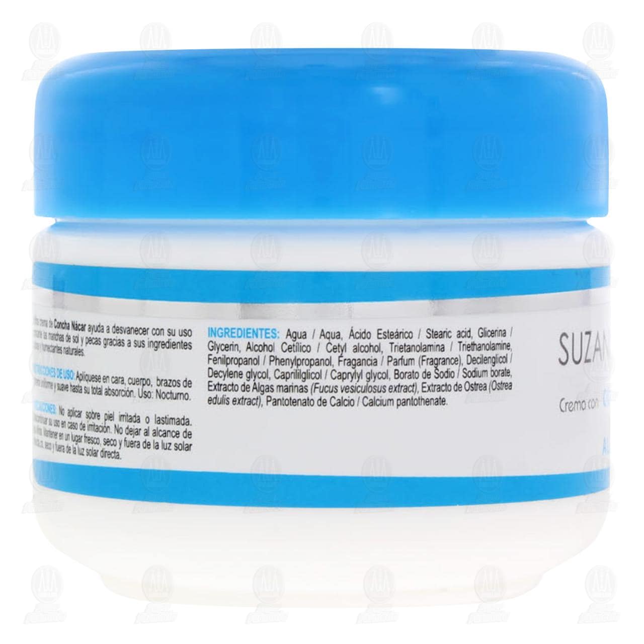 Crema Suzanne Olivier con Concha Nácar y Extracto de Algas Marinas, 160 gr. image number 2