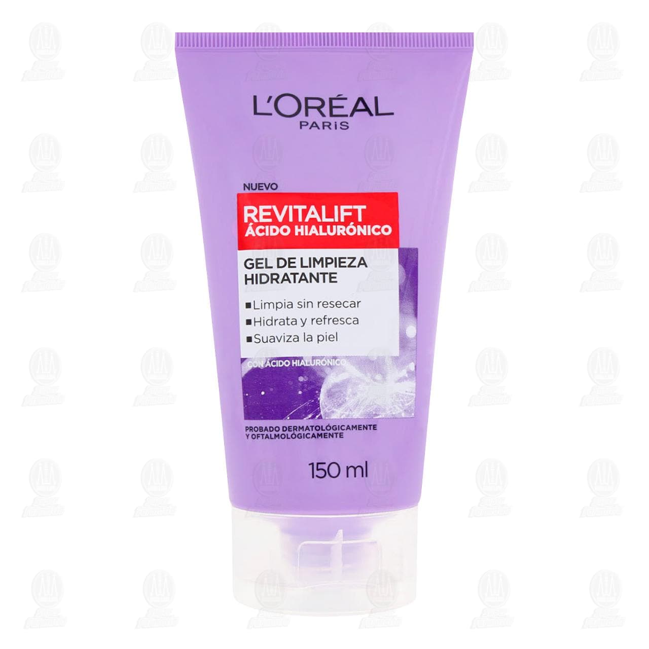 Imagen para Gel de Limpieza L'Oréal Paris Revitalift Ácido Hialurónico, 150 ml.