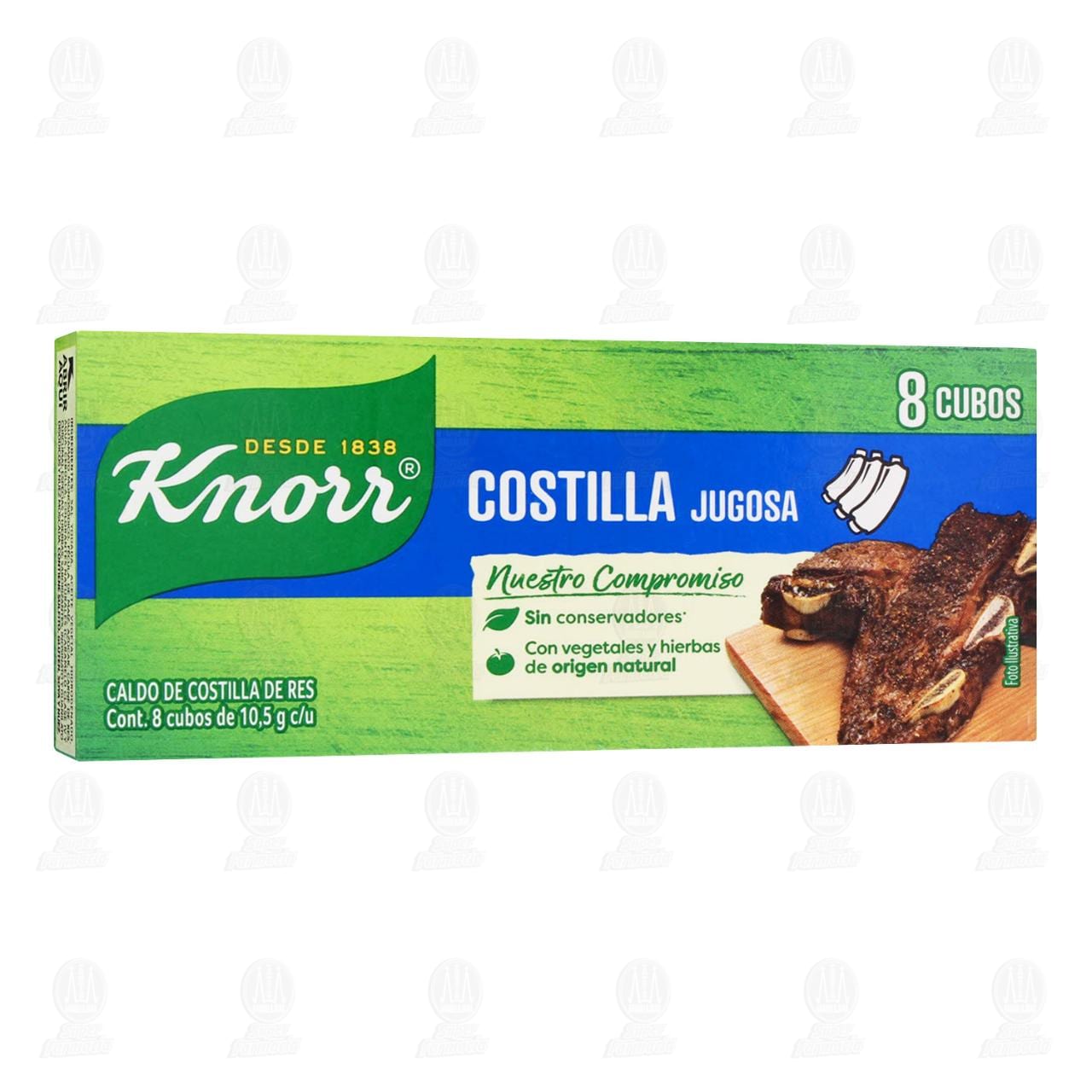 Imagen para Caldo de Costilla de Res Knorr en Cubos, 8 pzas.