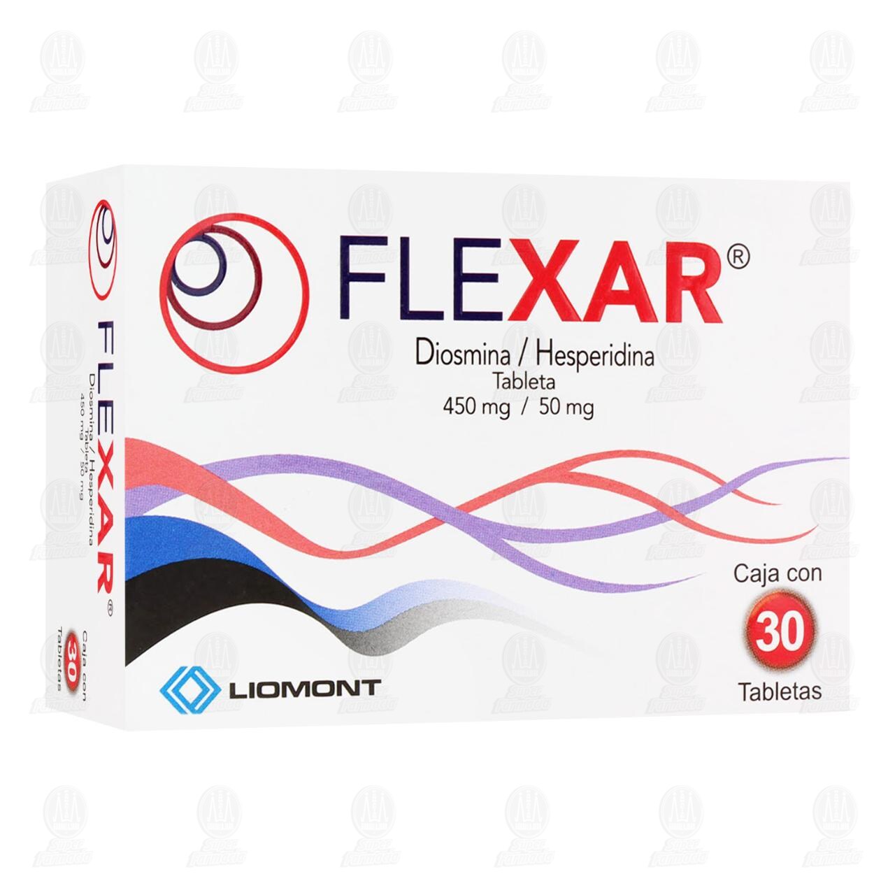 Flexar 450mg/50mg, 30 Tabletas. image number 0