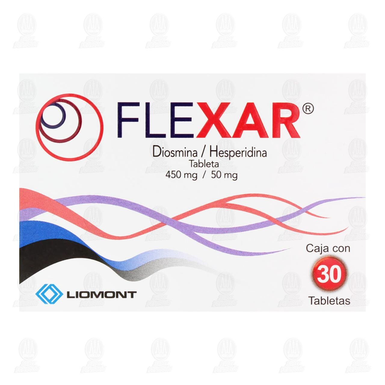 Flexar 450mg/50mg, 30 Tabletas. image number 1