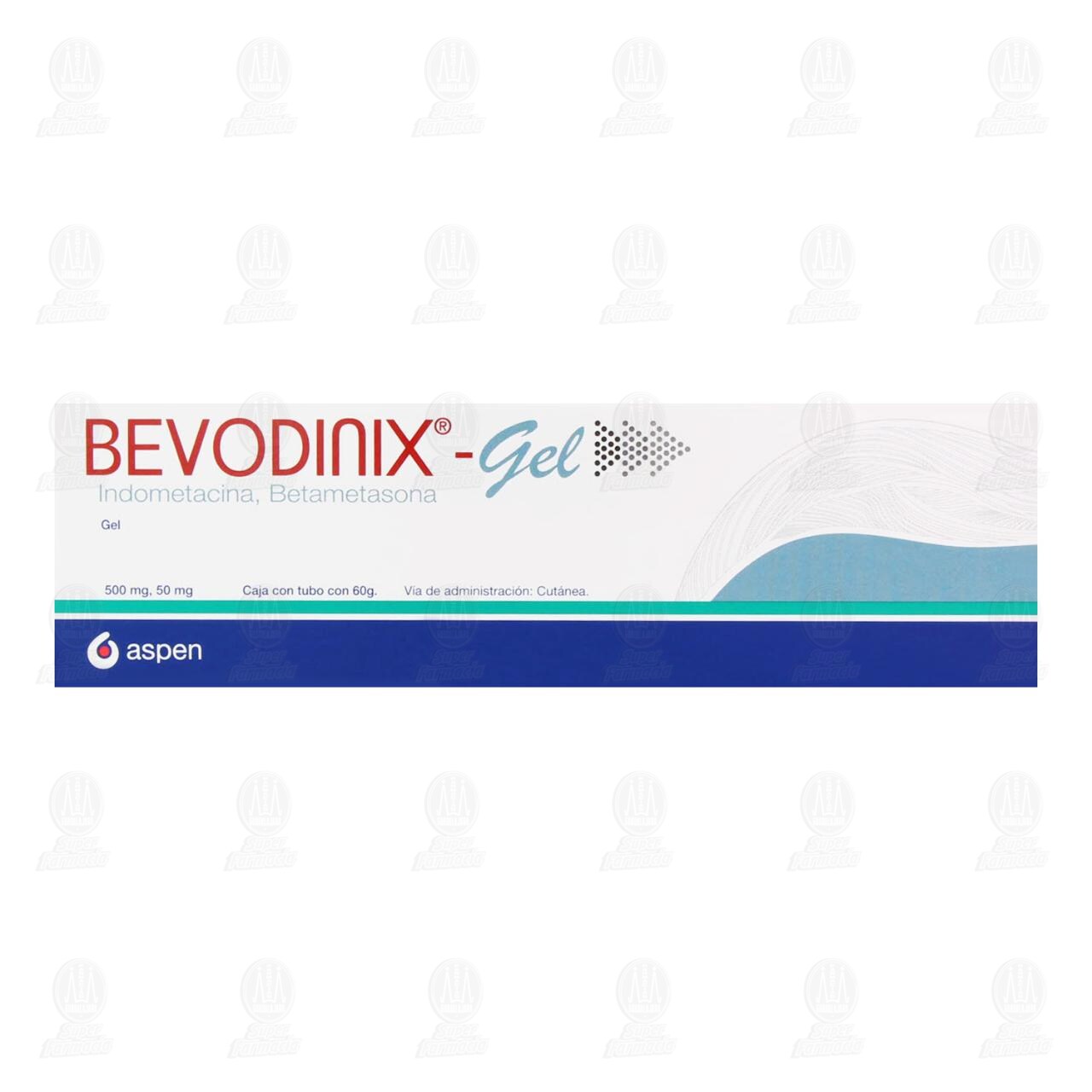 Bevodinix Gel 500mg/50mg, 60 gr. image number 1