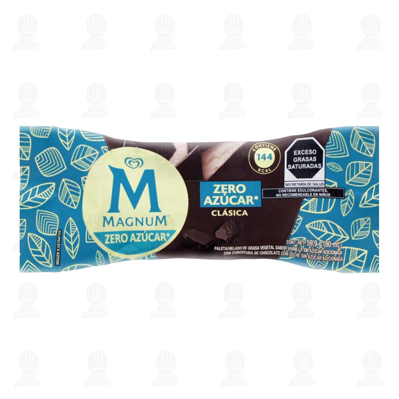 Paleta Magnum Zero Azúcar Clásica, 80 ml. image number 0