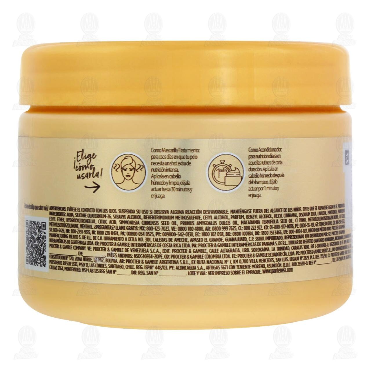 Mascarilla Intensiva Pantene Pro-V Miracles para Cabello Seco, 300 ml. image number 2